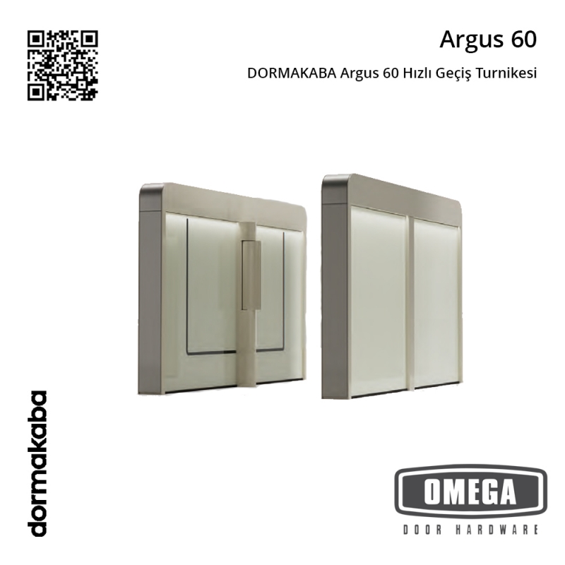 DORMAKABA Argus 60 Hızlı Geçiş Turnikesi