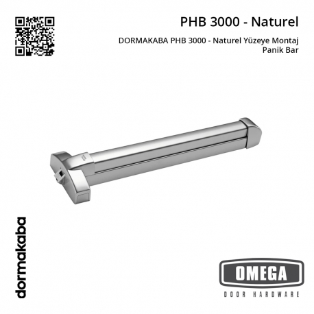 DORMAKABA PHB 3000 - Naturel Yüzeye Montaj Panik Bar