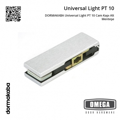 DORMAKABA Universal Light PT 10 Cam Kapı Alt Menteşe