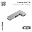 DORMAKABA Universal Light PT 40 Cam Kapı L Menteşe