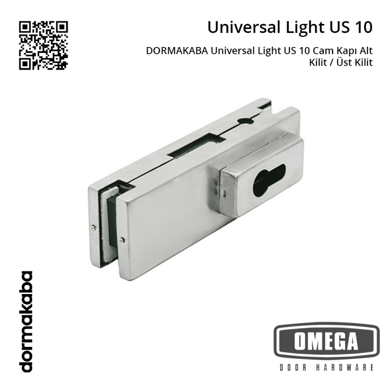 DORMAKABA Universal Light US 10 Cam Kapı Alt Kilit / Üst Kilit